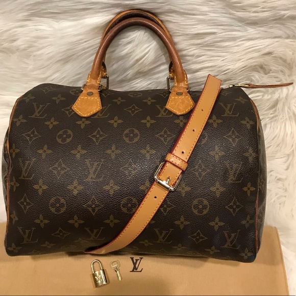 Louis Vuitton Handbags - Authentic Louis Vuitton Speedy 30 Tote #8.5H
